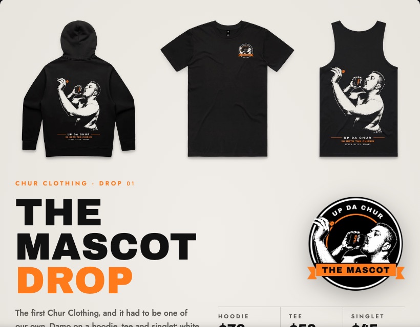The Mascot Drop